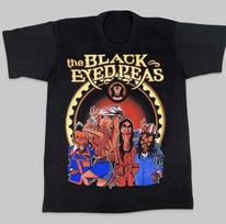 Vtg 2005 The Black Eyed Peas Monkey Business T-shirt SA050 FREE SHIPPING M