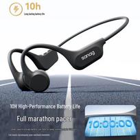 Saina B60SPro Bone Conduction Bluetooth Earphones juoda spalva