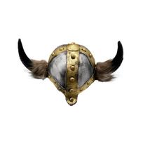 Helmet with Horns for Halloween Costume Party Headwear