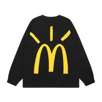 23 Cross-border American trendy brand Travis Scott jointly signed M Ji cooperation long-sleeved t-shirt men's and women's high street bottoming shirt S