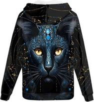 Unisex Realistic 3D Digital Printed Full Zip Hoodie Sweatshirt Sweater Hooded Sweatshirt S