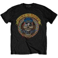 Guns N Roses Skull Circle Unisexs Tshirt L
