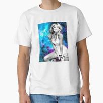 Farrah On A Bike Classic TShirt Made In UsaAus TShirt S2xl S