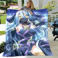 Žaidimo Fire Emblem serijos žaidėjo minkštas pliušinis pledas, flanelinis pledas, lovos, miegamojo, svetainės, sofos, iškylos dangalas, vaikiškas 100x150cm