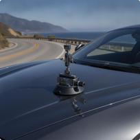 Suction Cup Camera Mount with Articulated Arm Car Adjustable for