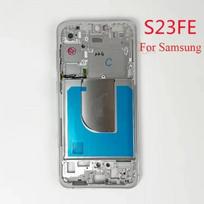 For Samsung Galaxy S23FE Middle Frame Bezel S23 FE LCD Display Screen Refurbish Replacement Repair Graphite Black EU