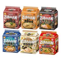 Maruchan ZUBAAAN 6 rūšių rinkinys 3 porcijų pakuotė (Iš viso 18 patiekalų) Sojų padažas 1 Miso Tonkotsu Hakata Ramen Yokohama stiliaus Aštrus Tanmen