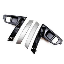 Automobilių aksesuarai Priekinių vidinių vidinių durų rankenų laikiklio apdailos dangtis 80951-JE20A 80950-JE20A, skirtas Nissan QASHQAI J10 Right Cover black