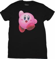 Kirby New Adult T-Shirt Simple Jump Image XL