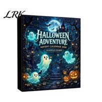 Acrylic Pendant Collection 2D Ghost Decor, Halloween Advent Calendar 2026, Surprise Party Favors Gifts for Kids Scary Healing Figures Decorations,