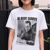 Unisex Albert Camus Shirt, Philosophy Gift, Philosophy Shirt, Gift for Philosophy Student, Albert Camus Print M