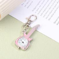 Lovely Fashion Pocket Pendant Key Ring Clock Creative Quartz Watch Hanging 04