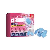 Toilet Cleaning Tablet Household Toilet Dirt Removal and Odor Deodorization Daily Care Gentle and Easy to Dissolve pink