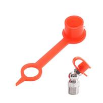100Pieces Red Plastic Grease Nipple Caps Motorcycles Nipple Protective Cap For Oil Fitting Protections In Outdoor Use