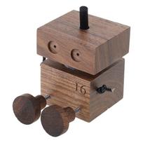Handmade Wooden Car Decors Air Freshener Clip Swinging Limbs Dashboard Ornament For Home Office Gifts 1