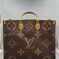[Pre-Owned] Louis Vuitton Onthego GM 'Brown Monogram Canvas/Brown Monogram Reverse Canvas' - Excellent #18EBFU7 ONE SIZE