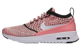 Nike Air Max Thea Woven Fabric Low top Running Shoes Women's Pink White 881175-800 39