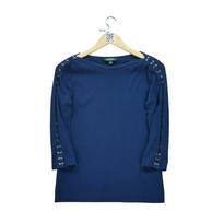 Men's Long Sleeve T-shirt Navy M