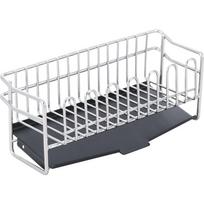Stainless Steel Dish Drying Rack Rust-proof Corrosion-resistant Kitchen Drain Rack with Drain Tray Ventilated Sink Sponge Rack