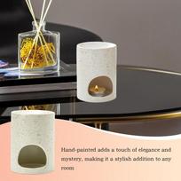 Fragrance Burner Diffuser Ceramics Room Scent Diffuser Relaxing Wax Melt Burner Candle Holder For Beauty Salon Living Room CN