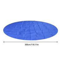 Pool Ground Pad Round Pool Tarp Waterproof Heavy Duty Under Pool Floor Liner Underlayment Pad Swimming Pool Mat for Ground