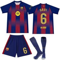 Soccer Uniform Set, Short Sleeve Football Jersey and Shorts Sportswear Kit for Training, Matches and Team Activities 18（Rec. Height 100-110cm）