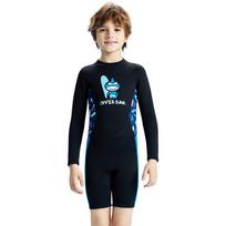 2.5mm Neoprene Kids Full Wetsuit Diving Snorkeling Surfing Winter Swimming Boys Youth Thermal Protection Small juoda