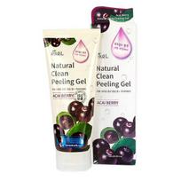 ekeL Natural Clean Peeling Gel (180 ml 6,09fl uncijos) Šveičia, drėkina, šviesina ir pašalina nešvarumus, kad oda būtų natūraliai sveika, spindinti Acai Berry
