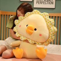 1pc 22 /35 /45cm Lovely Duck Plush Dolls Chubby Duck Goose Plush Pillow Stuffed Soft Toy Baby Girls Christmas Valentine 'S Gift 22CM