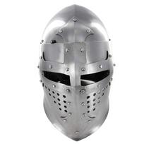 15th Century Great Bascinet helmet- 18 Gauge Steel for LARP Reenactment