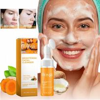 Turmeric Facial Cleanser for Deep Pore Cleansing to Lighten Acne and Pimple Marks and Brighten Skin 1Pc imbieras
