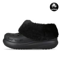 Crocs Forever Crush Clogs Men woMen Winter Warm Fleece Moccasins 208446 001 208446001/M4/W6230