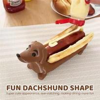 Dachshund Tray, Funny  Dogs Sushi Serving Tray Candy Dish Dachshund Dinner Plate Home Decor Sandwiches Dinnerplate medžio rudos spalvos