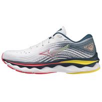 Mizuno Wave Sky 6 Patogus kvėpuojantis audinys Sintetinė oda Smūgius sugeriantis Patvarūs Lengvi Žemi Atsitiktiniai Bėgimo Bateliai J1GD220221 36.5