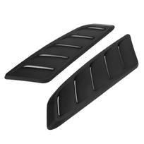2Pcs Car Auto Modification Hood Bonnet Vent Cover Fit for Ford Mustang 2015 2017