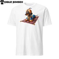 Funny Unique Short-Haired Dachshund DogT-Shirt | Dackel Oktoberfest Tee S