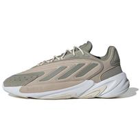 Adidas Originals Ozelia Anti-Slip Wear-Resistant Low-Top Casual Shoes Unisex Taupe Gray Sneakers JI2789 36