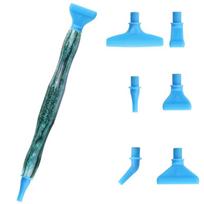 Plastic/Metal Resin Diamond Painting Pen Kit Cross Stitch Accessories 5D Diamond Painting Tool Green-Plastic tip