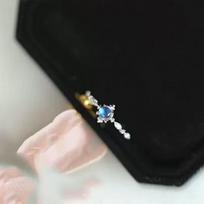 Korean Style Moonstone Ring for Girls: Luxurious Retro, Versatile Fashion, Perfect for Best Friends
