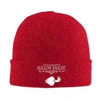 Hollow Knight Funny Game Knitted Hat for Women Unisex Beanies Autumn Winter Hats Crochet Melon Cap One Size
