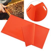 Beekeeper Soft PVC Beeswax Mold Foundation Bee Hive Basis Press Sheet Mould Beeswax Press Sheet Mould Beekeeping Tools 2 Pcs/set China Mainland