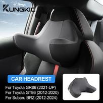 Car Headrest Pillow Cushion Memory Foam Breathable Head Neck Support for Subaru 2012-2024 Toyota 86 2012-2024 For GR86 2021-2024