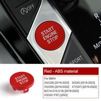 BMW Z4 G29 G20 X5 G05 X7 G07 G14 G15 G16 X3 G01 F97 Engine Start Button Ignition Cover Interior Moulding One Size raudona