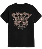 Guns N Roses Skull Roses Los Angeles Graphic T-shirt S
