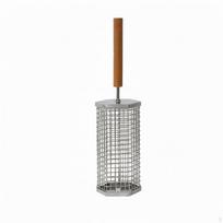 Rotating Grill Basket Hinged wires mesh Cage Style Bbq Accessory For Large Small