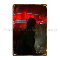 Alan Wake 2 Game Alan Wake Ii Artwork Dannyxty Metal Sign Wall Mural Pub Wall Decor Print Cave Tin Sign Poster 20X30CM
