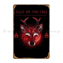 Alan Wake Ii 2 Cult Of The Tree Wegeeks Metal Sign Living Room Poster Bar Garage Print Tin Sign Poster 20X30CM