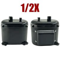 1/2X Upgraded Air Filter Silencer Air Diesel Parking Heater Intake Replacement for Webasto Eberspacher Auto Parking Heater Black 1X