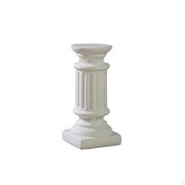 Tabletop Angel Figurine Nordic White Finish Roman Column Statue for Shelf Display Doric Roman Column