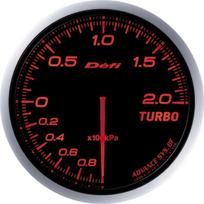 Nippon Seiki Defi ADVANCE Turbo Gauge 200kPa DF09902 (Defi-Link BF) (Amber Red)